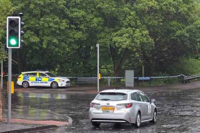 Police scour woodland after 'disturbance' at West Lothian home