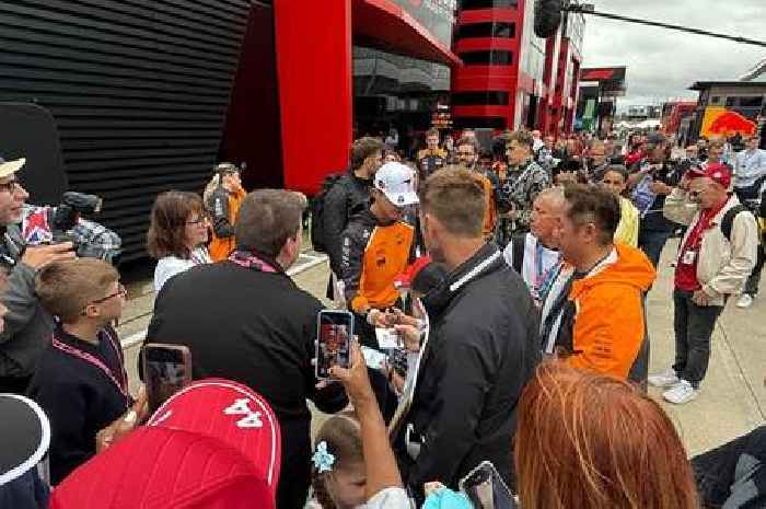 I went to the F1 paddock at the British Grand Prix and it was like stepping into another world
