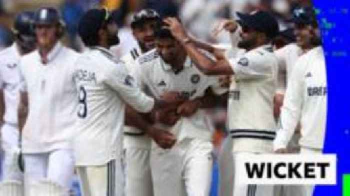 'India are cock-a-hoop' - Stokes dismissed on stroke of lunch