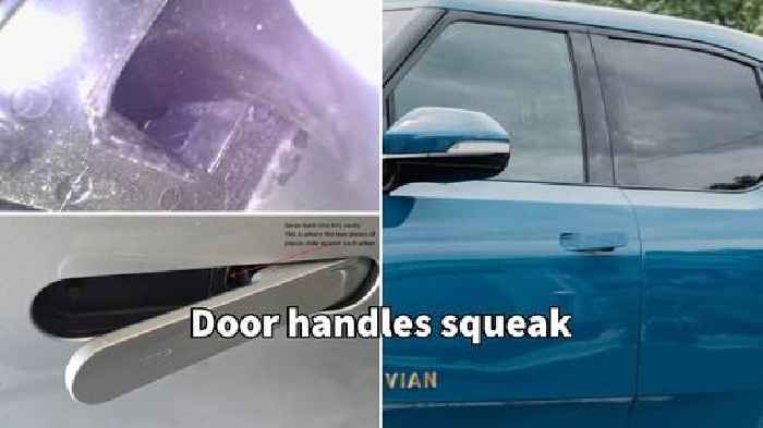 Rivian R1 Gen 2's Door Handles Squeak, and an R1T Owner Found a Fix Until Rivian Solves It