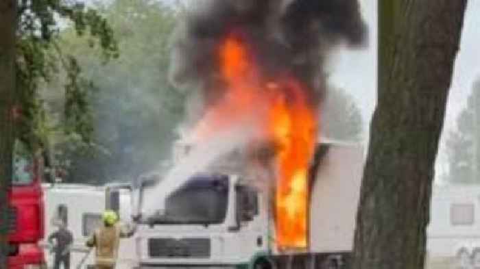 Faulty washing machine caused huge circus fire