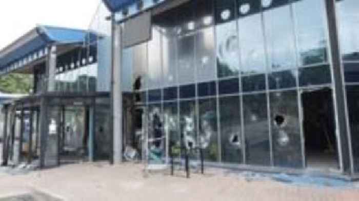 Leisure centre set on fire by rioters hopes to reopen pools this summer