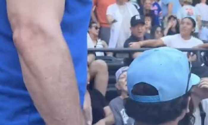 WATCH: Father of NY Yankees Infielder Anthony Volpe Gets Into It With Mets Fan During Subway Series