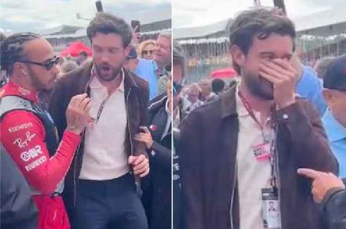 Lewis Hamilton 'cold stare' makes Jack Whitehall confess he 'won't be invited back to F1'