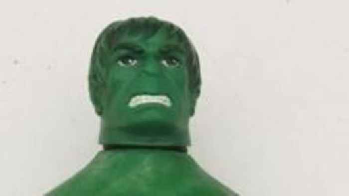 Rare Hulk stretch toy could sell for up to £5,000