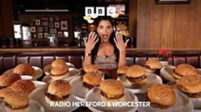 Redditch's super-eater: 12 burgers in 10 minutes