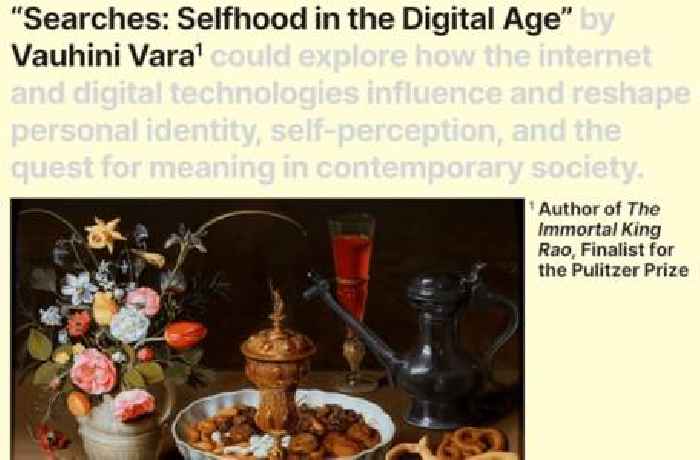 Searches: Selfhood in the digital age – A chat with ChatGPT