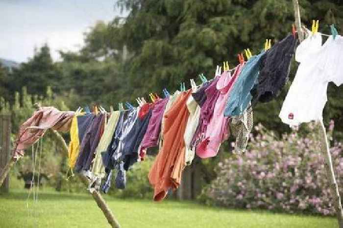 Households told not to dry clothes outside from tomorrow