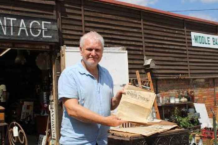 Man finds 100-year-old Radio Times inside stool bought from car boot sale