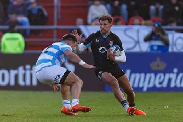 Exeter Chiefs centre Henry Slade forced to return home after injury with England