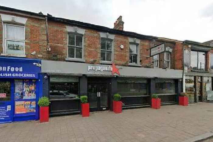 Fleet bar mass brawl sees man taken to hospital with head injury