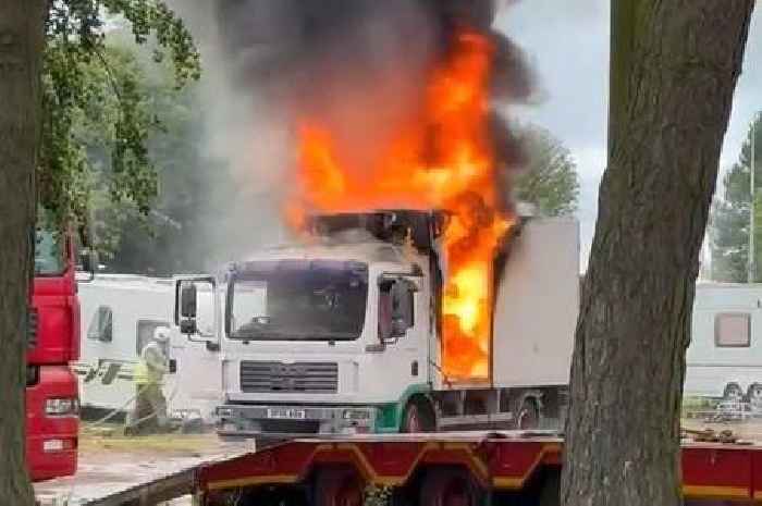 Faulty washing machine caused huge fire during live circus show