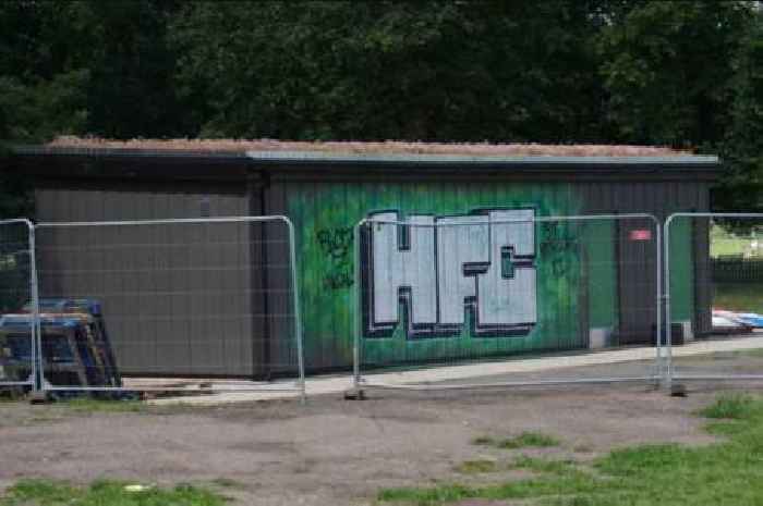 Hibs ultra group target new public toilets with graffiti as locals hit out