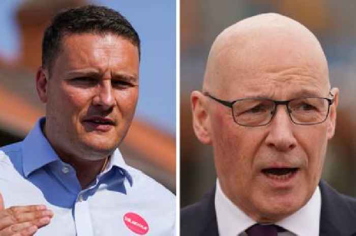 John Swinney branded 'analogue politician' by Wes Streeting in NHS app row