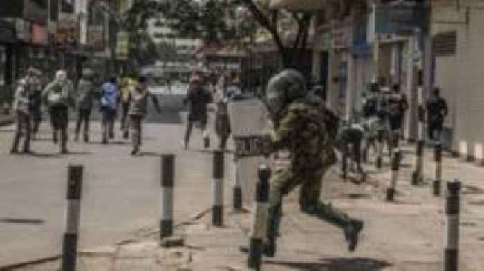 Central Nairobi sealed off ahead of Kenyan protests
