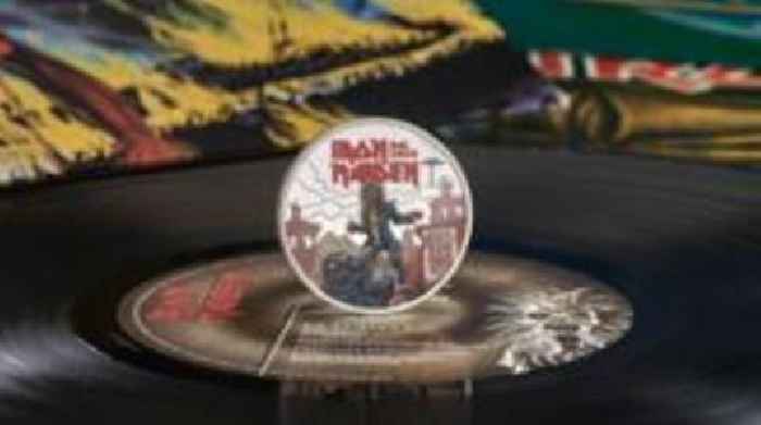 Royal Mint makes Iron Maiden 50th anniversary coin