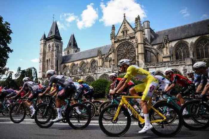 Tour de France fan 'armed with knife' arrested near finish line as police officer injured