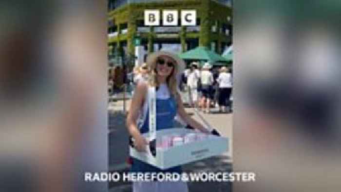Herefordshire's strawberry gin ‘a hit at SW19’
