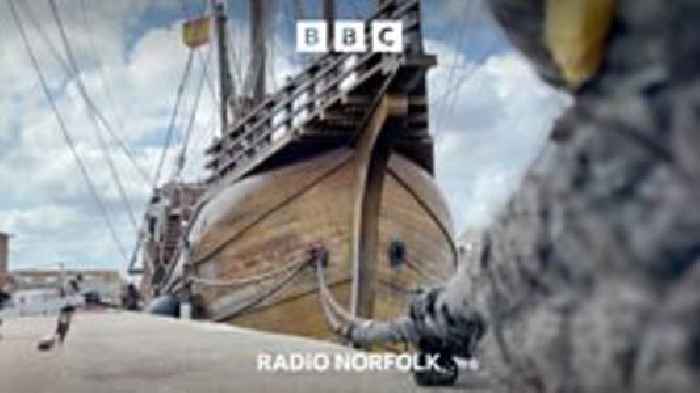 ‘Spectacular’ replica at Great Yarmouth port