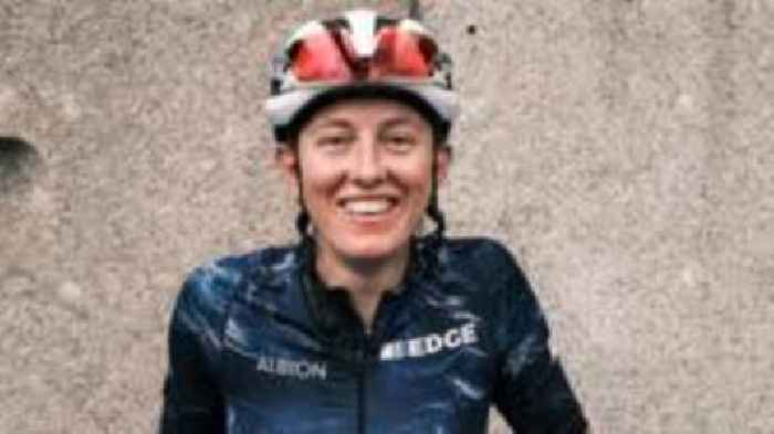 Cyclist's 'relief' after breaking coastline record