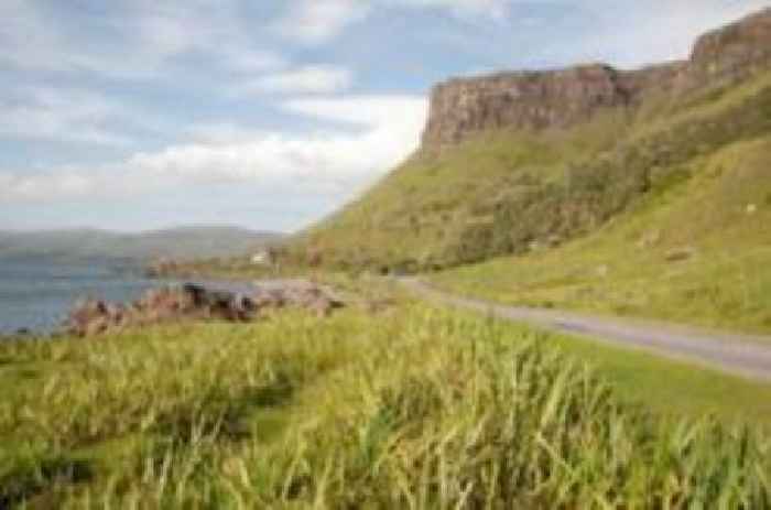 Mull road closed until August after landslip