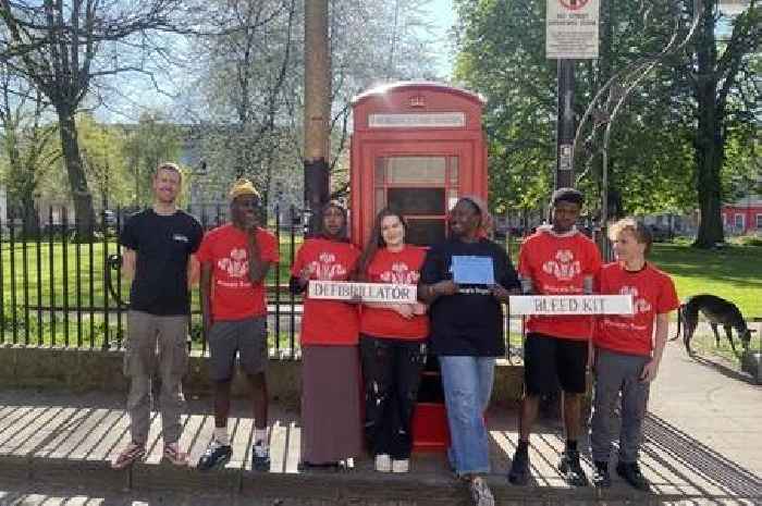 Empty St Paul's phone box converted into lifesaving medical station