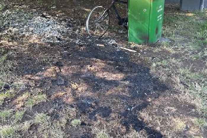 Homeless man loses everything in callous 'arson' attack