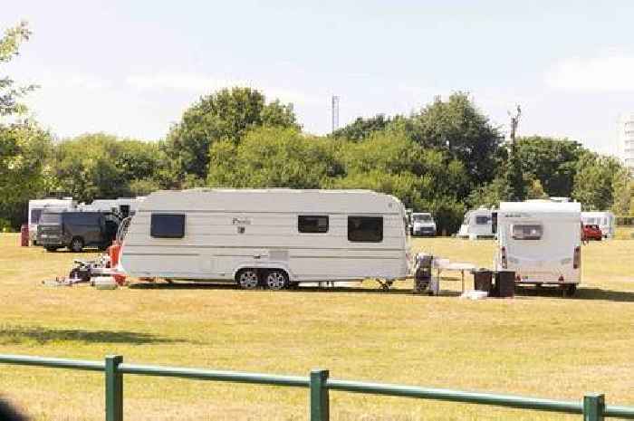 Travellers move onto Birmingham park ahead of third heatwave
