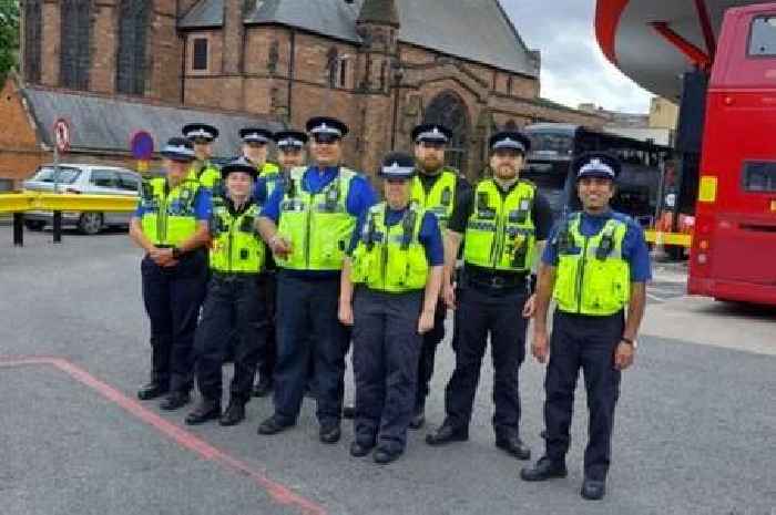 Walsall police stop and search on bus and train network in crime crackdown