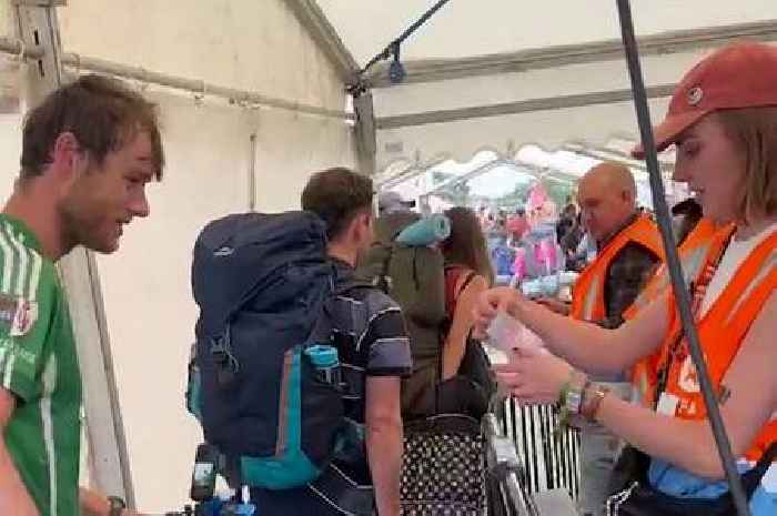 Glastonbury Festival-goer reveals 'game-changer' hack for large shows