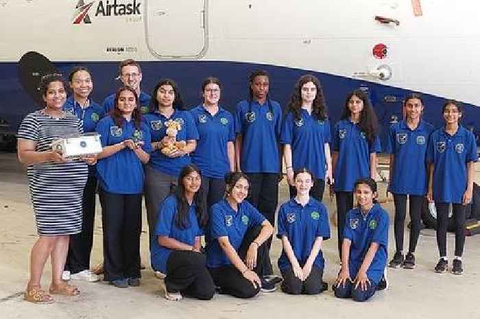 Schoolgirls edge closer to space as satellite passes key flight test