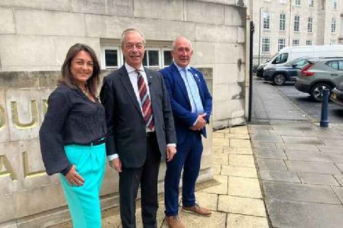 Nigel Farage calls for referendum on 'absolutely insane' local government reforms on Kent visit