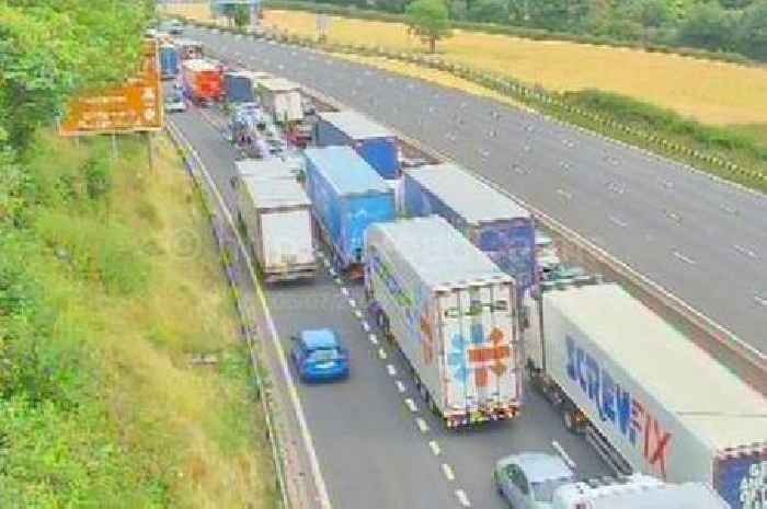 Live M6 updates as crash shuts two lanes near Keele Services
