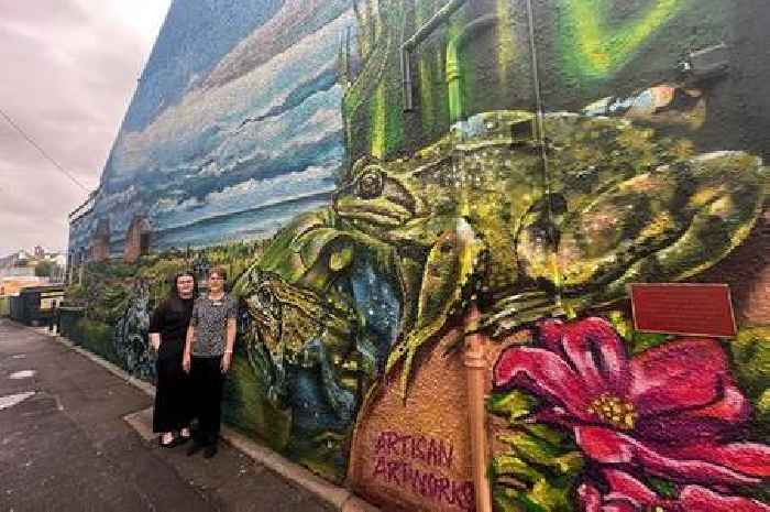 Prestwick opticians’ eye-catching mural celebrates town’s proud past