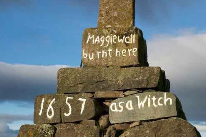 The tiny Scots village where a Saint 'slew a dragon' and 20ft shrine honours witch