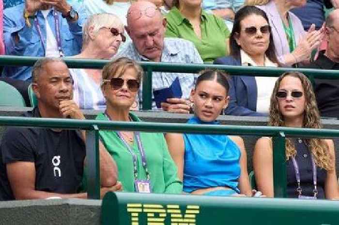 BBC commentator's blunder called out by Wimbledon star's girlfriend in rant on infamous dad