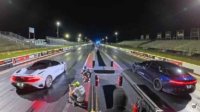 1,000-HP McLaren 750S Drags Lucid Air Sapphire, Someone Takes a Hard 9s Beating – Twice 
