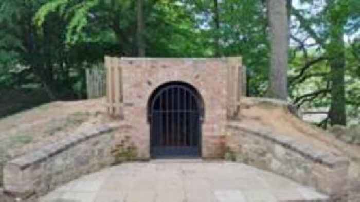Restored icehouse open for first time in 100 years