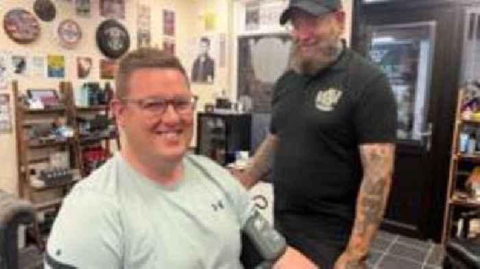 'I got my blood pressure checked at the barbers'