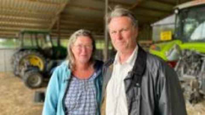 'The pylons will destroy our organic farm'