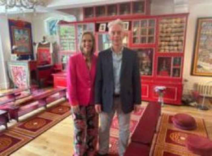 'Inside Buddhist centre where I felt sense of calm'