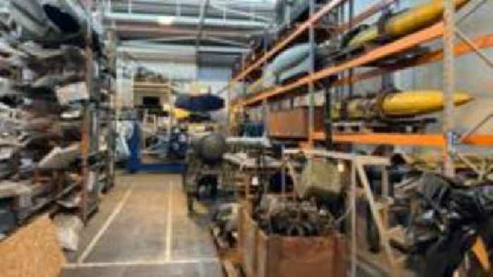 In pictures: 'Aladdin's cave' of RAF heritage