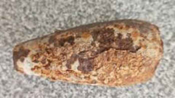 Police warning after WW2 bomb found in sand dunes