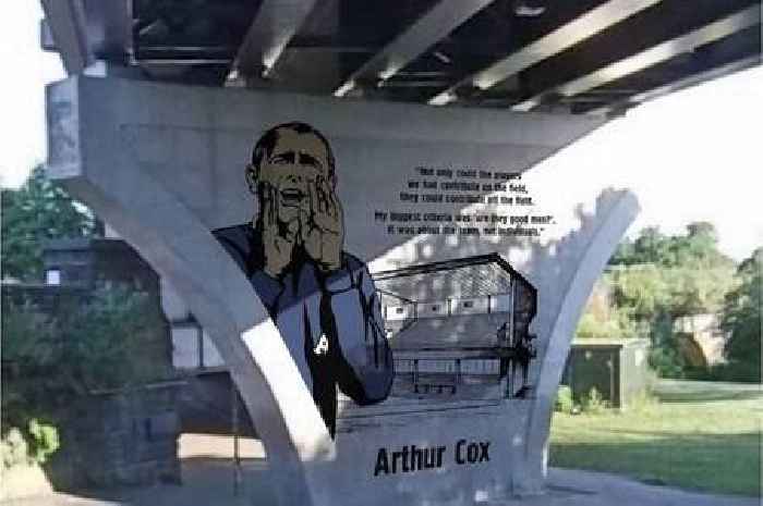 New mural honouring ex-Rams manager coming to Derby