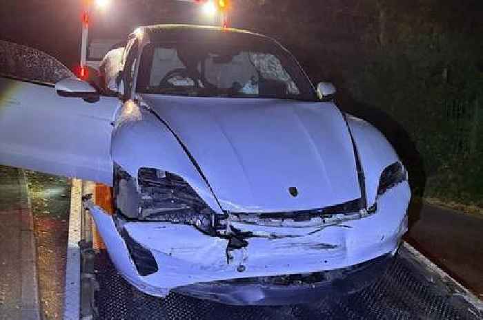 Drink driving charge after car crashes into Leicestershire railway bridge