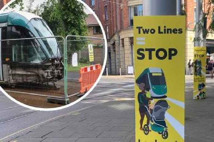 NET issues warning at major Nottingham city centre stops after string of tram crashes
