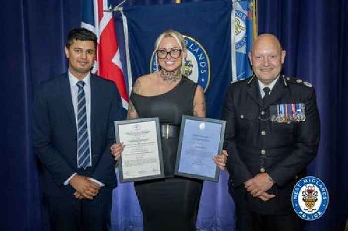 Hero honoured for racing to help stabbed footballer in party tragedy