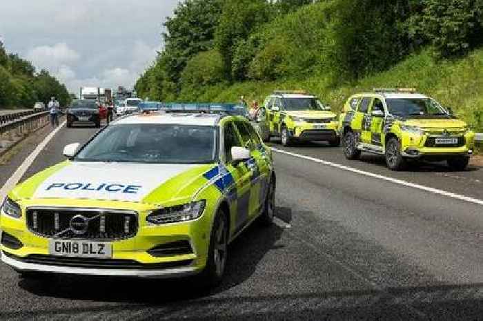 Bomb squad called to A20 as 'items found' after man shot by police