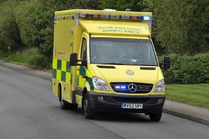 Driver taken to hospital after car and lorry crash on M20 near Maidstone