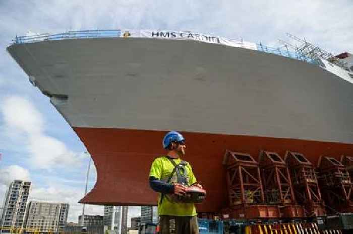 Clyde shipbuilding 'thriving' thanks to UK Government investment in defence